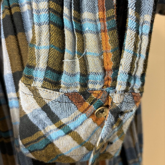 Free People Magical Plaid Embroidered Shirt - Picture 10 of 10